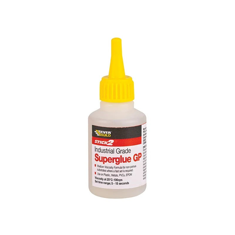 Everbuild Sika Industrial Superglue General Purpose 20g - 484651