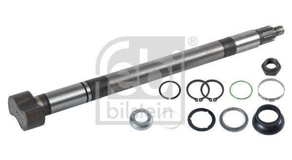 Febi Drum Brake Brake Shaft 108mm OD Left