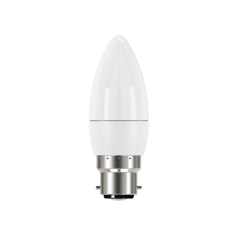Energizer® Candle LED 470Lumens Warm White Opal B22 Boxed - S8850