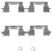 Textar Brake Pad Accessory Fitting Kit Front 82515100