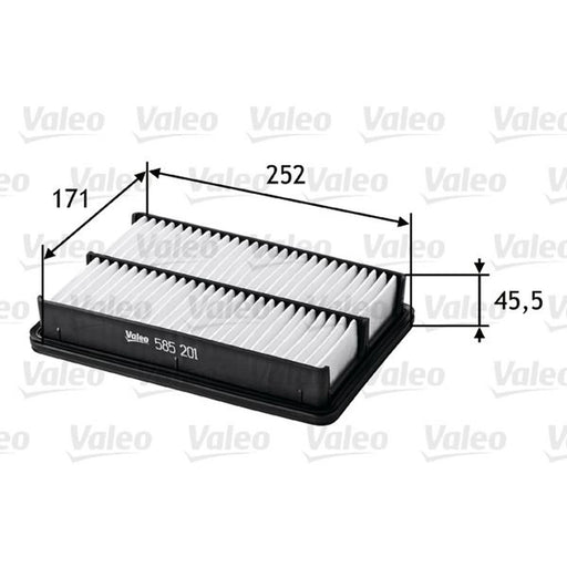 Valeo Engine Air Filter 585201