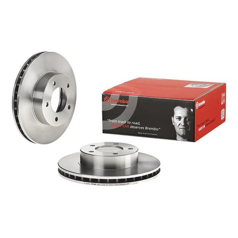Brembo 2 x Internally Vented Front Brake Discs 09.8955.10