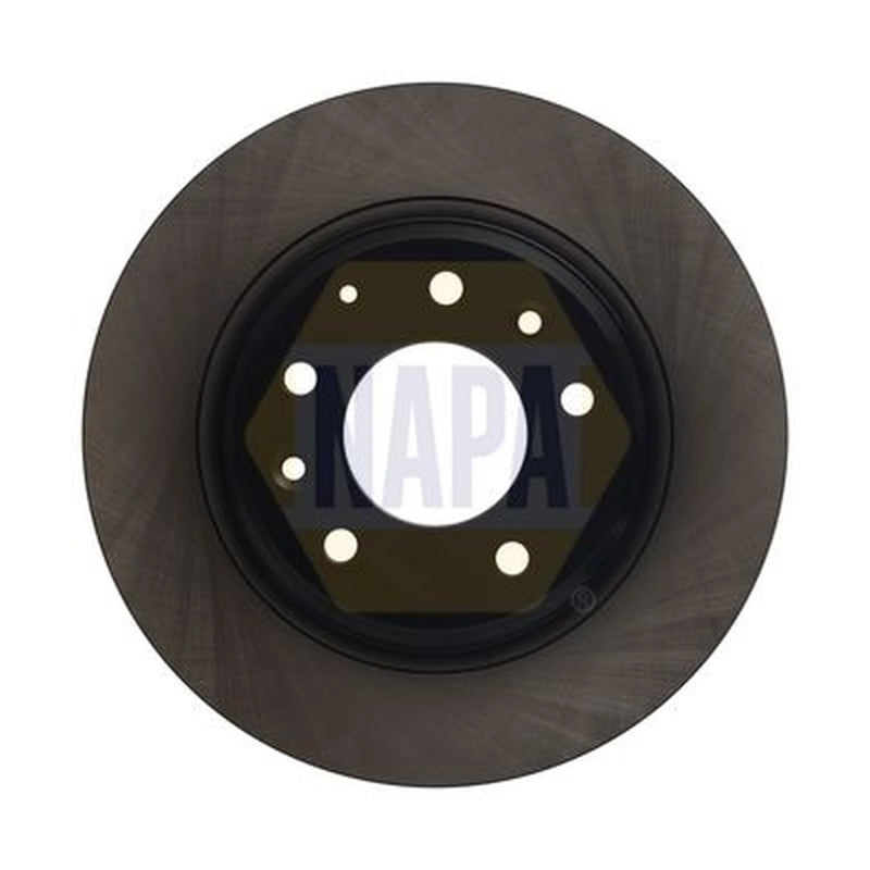 NAPA 2 x Solid Rear Brake Discs NBD5077
