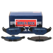 Borg & Beck 4 x Rear Brake Pad Set BBP2234