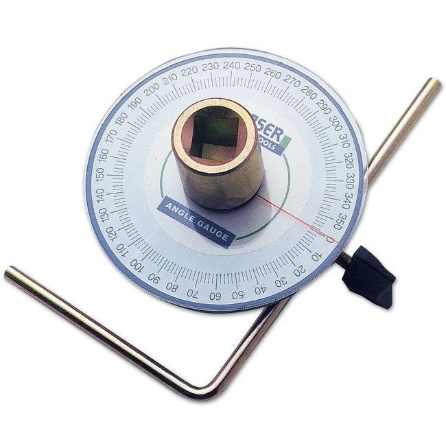 Laser Tools Torque Angle Gauge 1/2"D 65-85mm