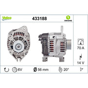 Valeo Car Alternator 12V 433188