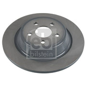 Febi 2 x Solid Rear Brake Discs 107730