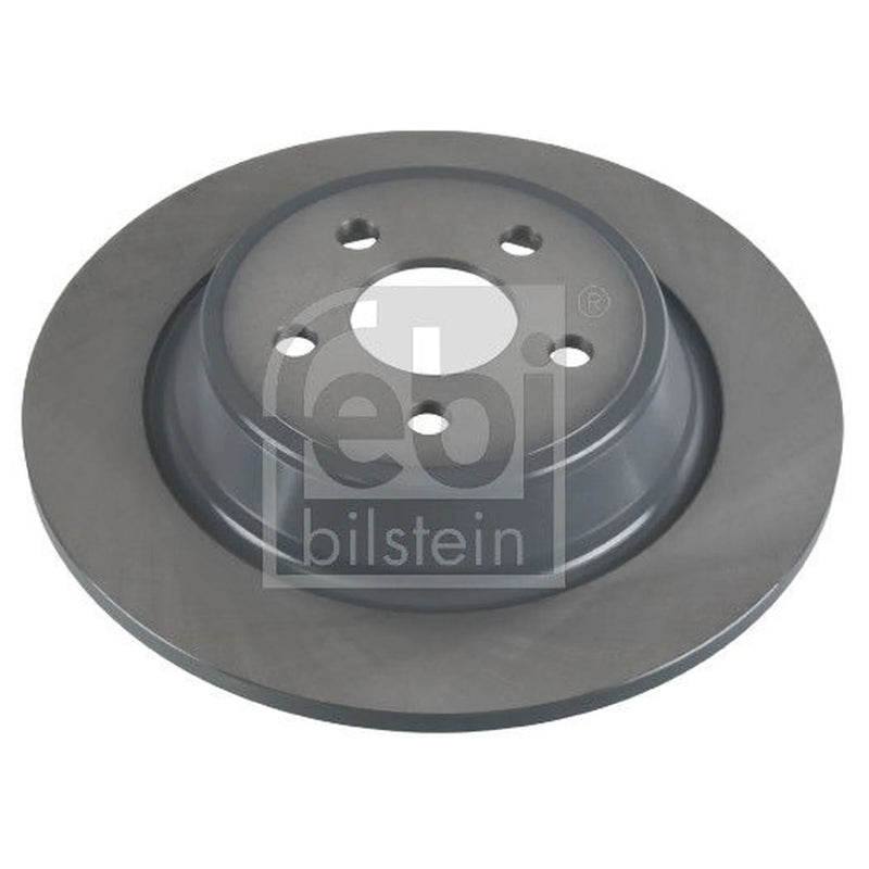 Febi 2 x Solid Rear Brake Discs 107730