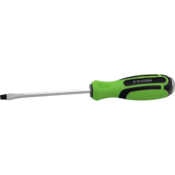Sealey Screwdriver Slotted (Hammer-Thru) SL5 x 100mm