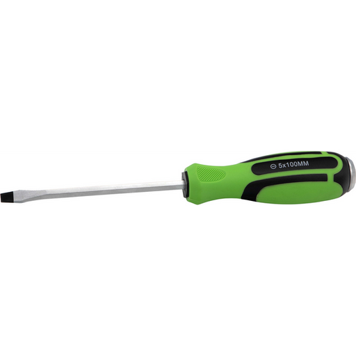 Sealey Screwdriver Slotted (Hammer-Thru) SL5 x 100mm