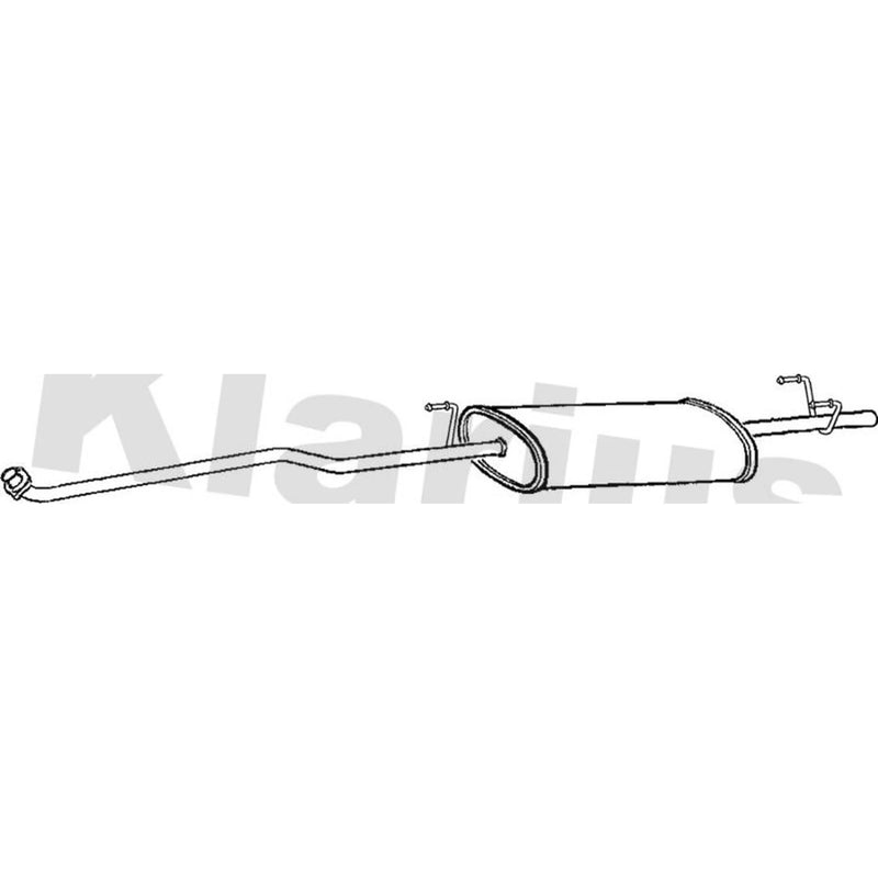 Klarius Box With Front Pipe Front MZ353B
