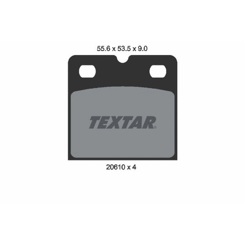 Textar Parking Rear Brake Pads 2061005