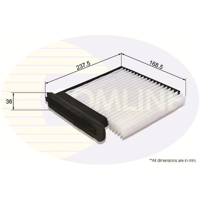 Comline Cabin Air Filter (Pollen Filter) EKF325