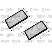 Valeo 2 x Cabin Air Filter (Pollen Filter) 698856