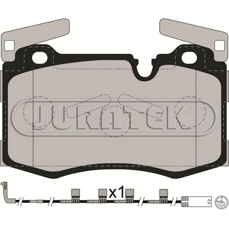 Juratek Front Brake Pad Set JCP8232