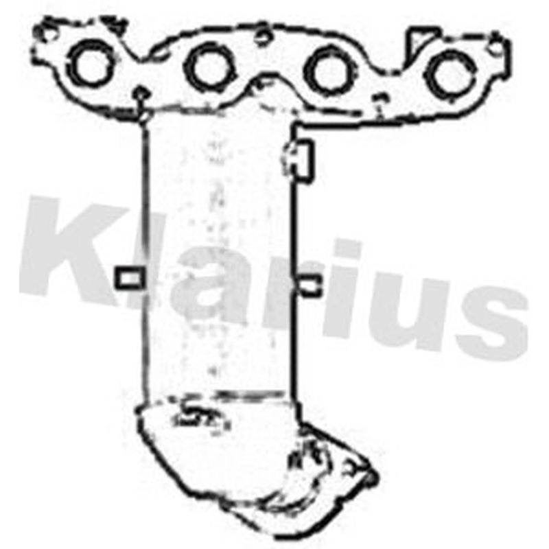Klarius Diesel Particulate Filter W/Cat T/A 324073