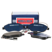 Borg & Beck 4 x Front Brake Pad Set BBP2318
