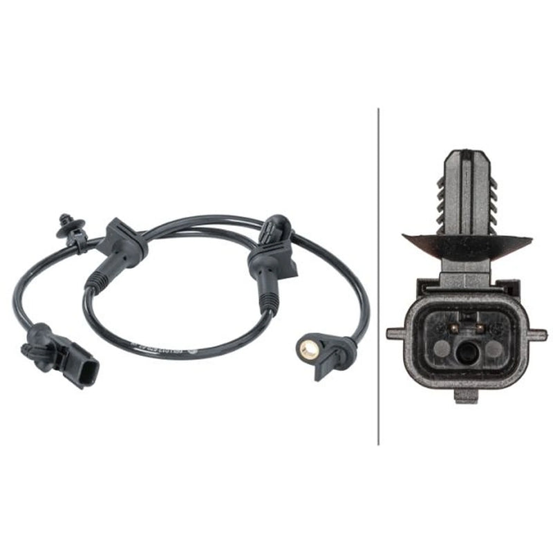 Hella ABS Wheel Speed Sensor Front 6PU 012 679-621