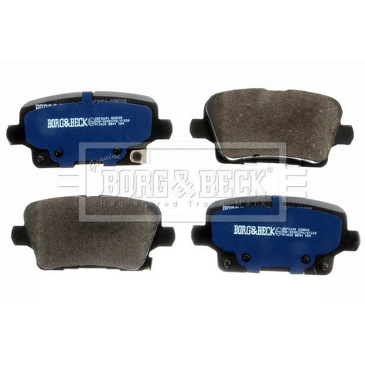 Borg & Beck 4 x Rear Brake Pad Set BBP2694