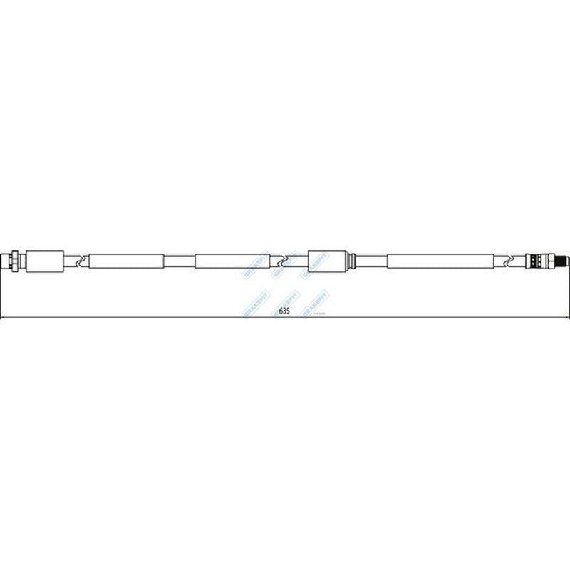 Apec Brake Hydraulic Hose Line Front BHO4217