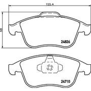 Mintex Front Brake Pad Set MDB3068