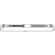 Juratek Brake Hydraulic Hose Line Front JBH1125