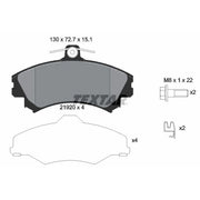 Textar Front Brake Pad Set 2192001