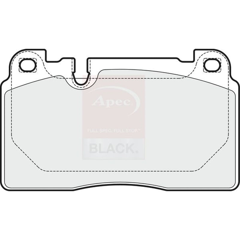 Apec Front Brake Pad Set PAD1936B