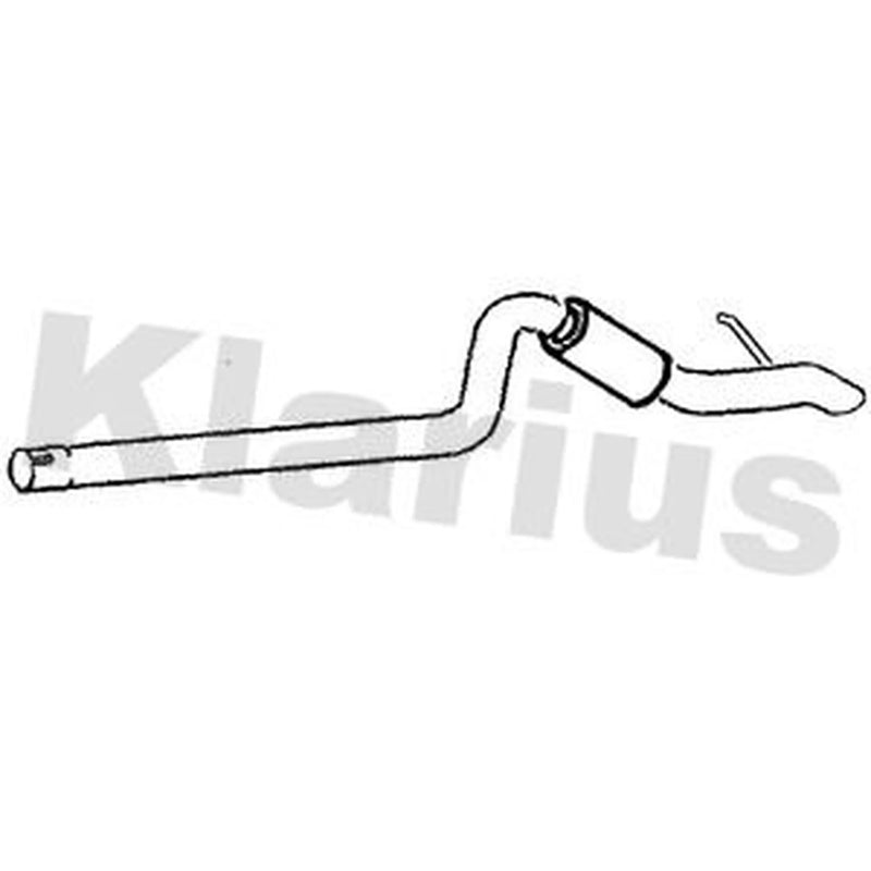 Klarius Box With Tail Pipe Rear FE1100X