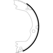 Textar Parking Brake Shoe Set 91082700