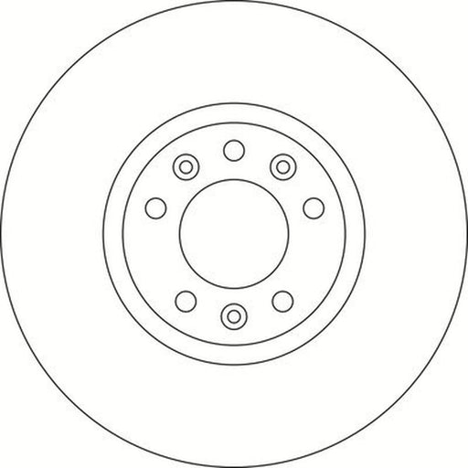 Abtex 2 x Vented Front Brake Discs BD1767V