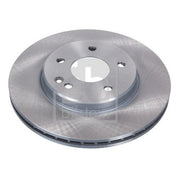 Febi 2 x Internally Vented Front Brake Discs 08129