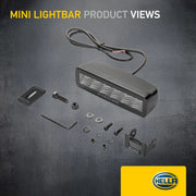Hella Led Mini Lightbar 6.2Inch Flood 1FB 1FB 358 176-201 1FB 358 176-201