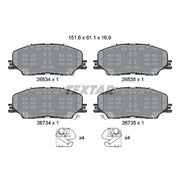 Textar Front Brake Pad Set 2653401