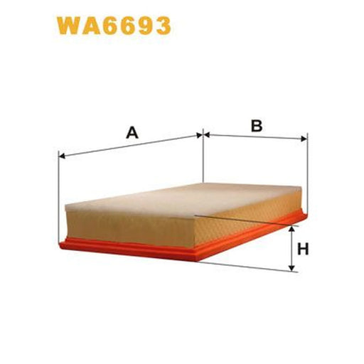 WIX Engine Air Filter WA6693