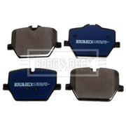 Borg & Beck 4 x Rear Brake Pad Set BBP2856