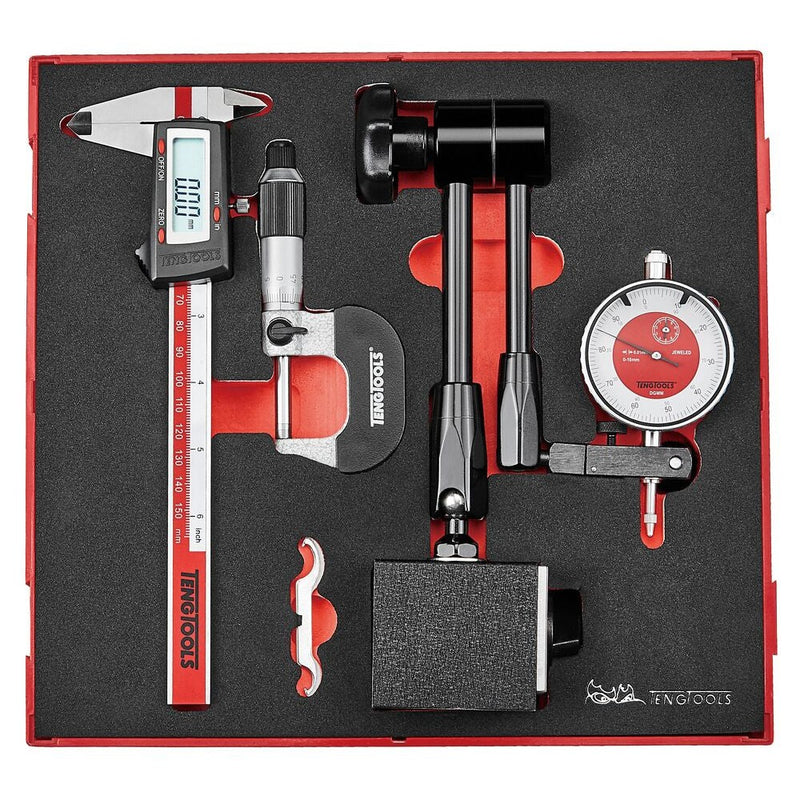 Teng Tools Measuring Tool Set FOAM2 3 Pieces