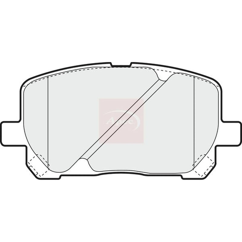 Apec Front Brake Pad Set PAD1332