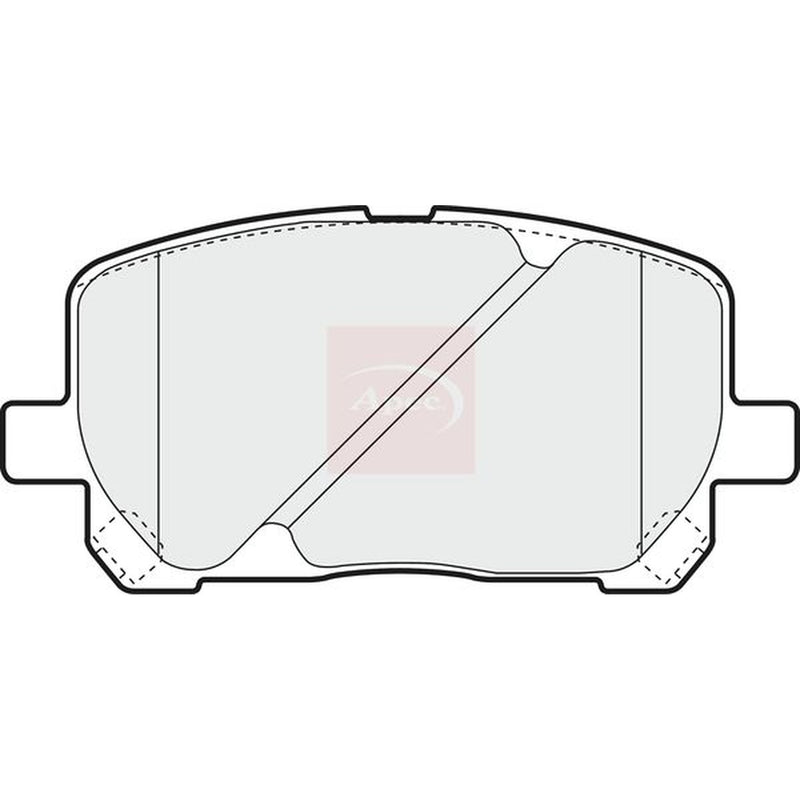 Apec Front Brake Pad Set PAD1332