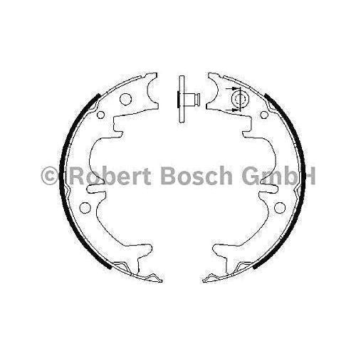 Genuine Bosch Brake Shoe Bs899 Fits Toyota Celica - 1.8 - 93-99 0986487680 Bosch  - Town Parts