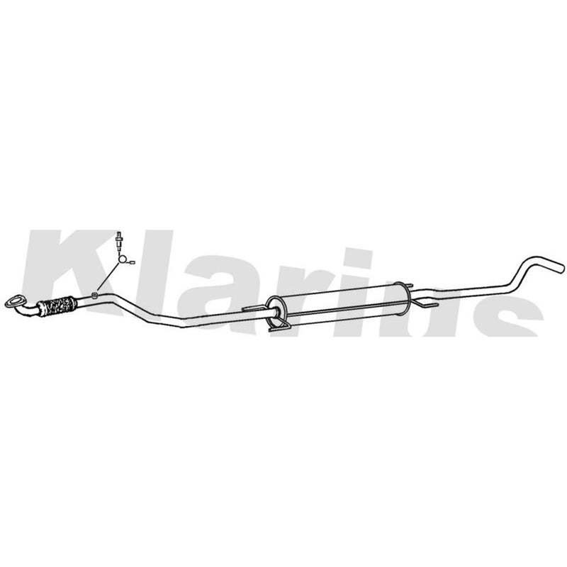 Klarius Box With Centre Pipe Centre GM556J