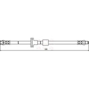 Apec Brake Hydraulic Hose Line Front HOS3431