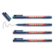 edding 8407/4 S Cable Marker Set, 4 Piece - 4-8407-4