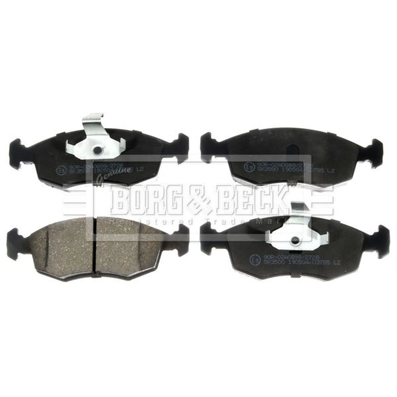 Borg & Beck 4 x Front Brake Pad Set BBP1748