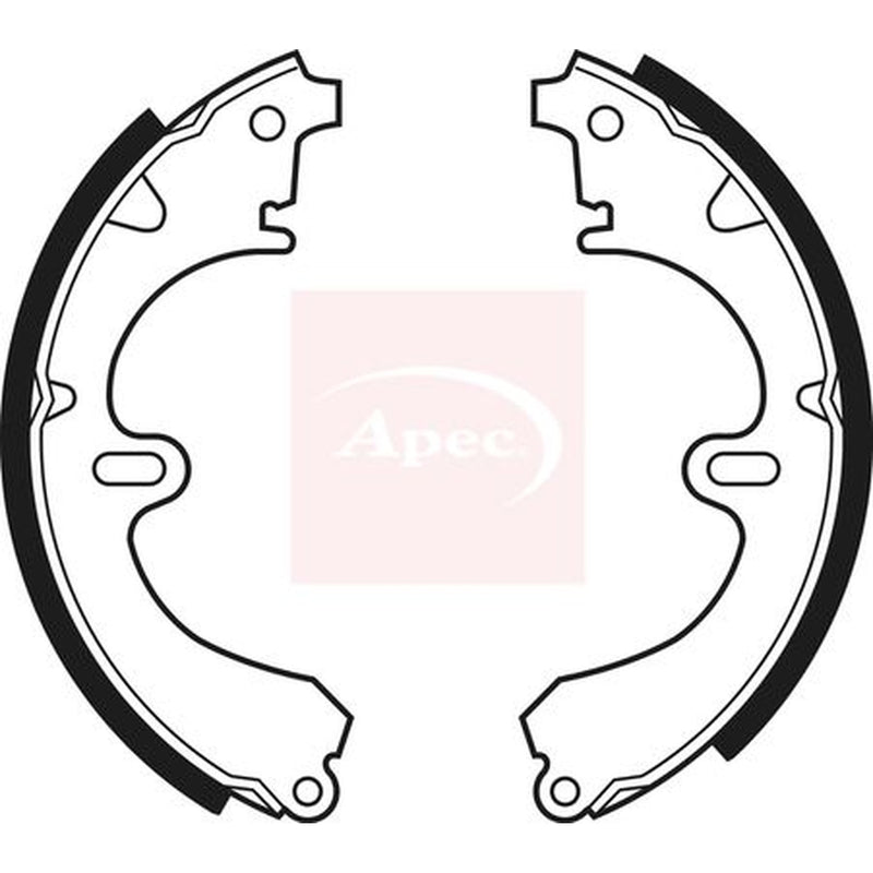 Apec Brake Shoe Set Axle Kit SHU369