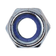 METALMATE® Type P Nylon Insert Nut ZP M6 (Box 100) - MEMNYLOCP06