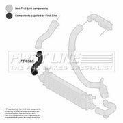 First Line Intercooler Turbo Charge Air Hose FTH1565