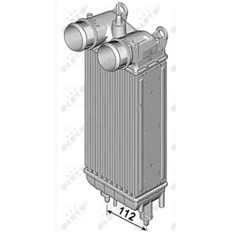 NRF Intercooler (Charge Air Cooler) 30282