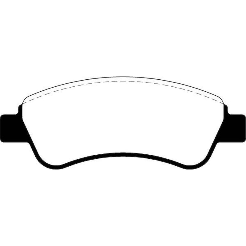 Abtex Front Brake Pad Set PLU3741