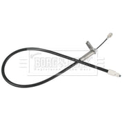 Borg & Beck Handbrake Cable Left Rear BKB2809
